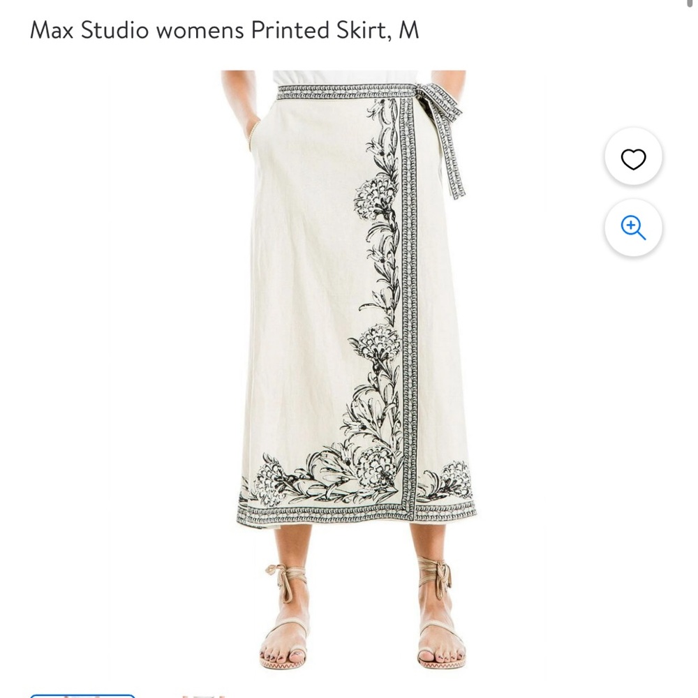 NWT MAX STUDIO SKIRT